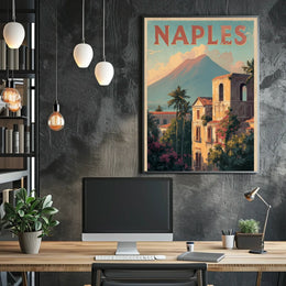 Naples A Scenic Retreat Poster