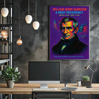 William Henry Harrison A Brief Presidency Poster