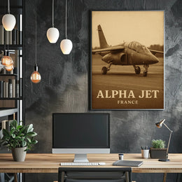 Alpha Jet France Poster