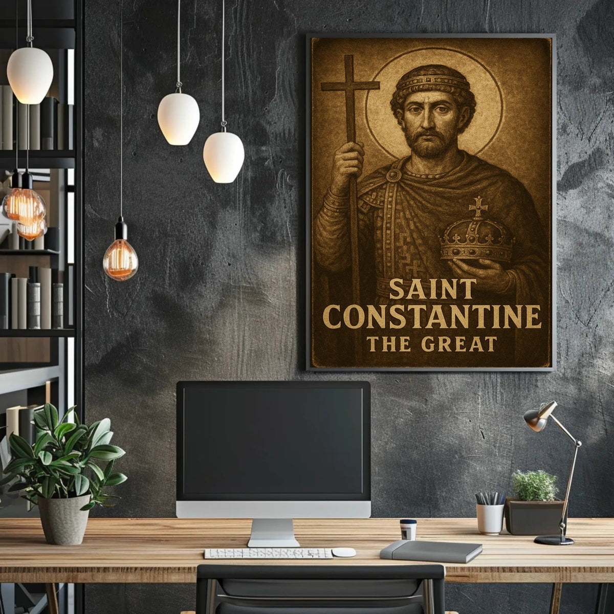 Saint Constantine The Great Poster