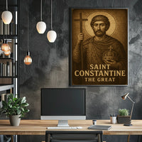 Saint Constantine The Great Poster