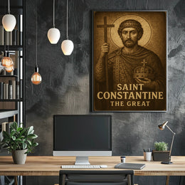 Saint Constantine The Great Poster