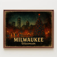 Milwaukee Winter Wonderland Poster