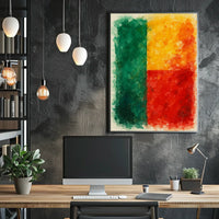 Vibrant Abstract Composition Abstract Poster