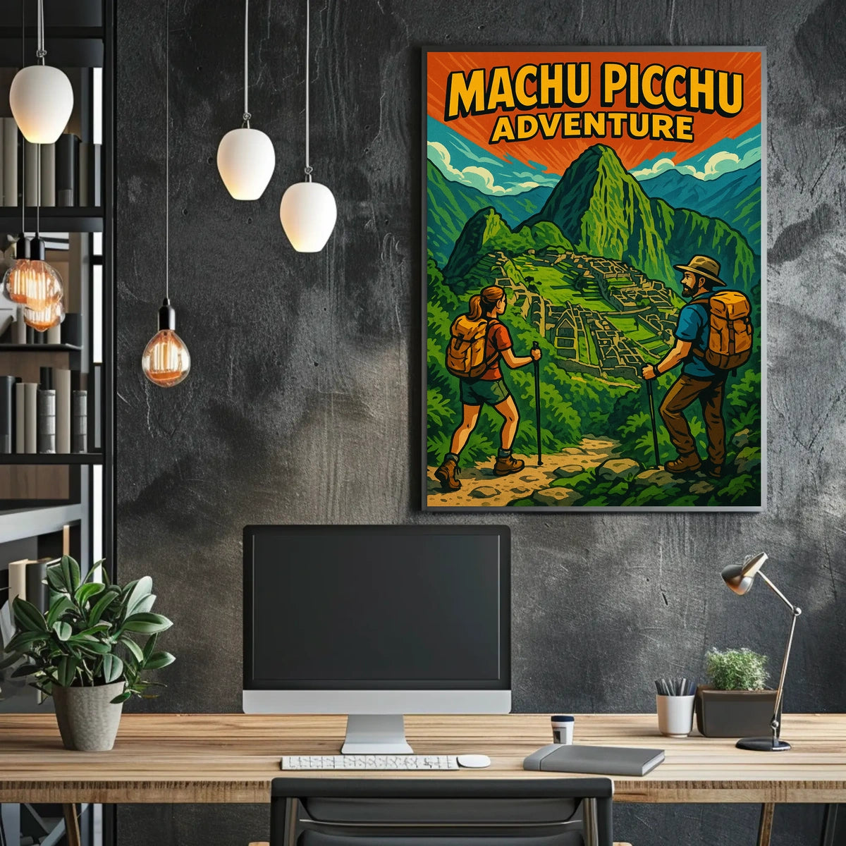 Machu Picchu Adventure Poster