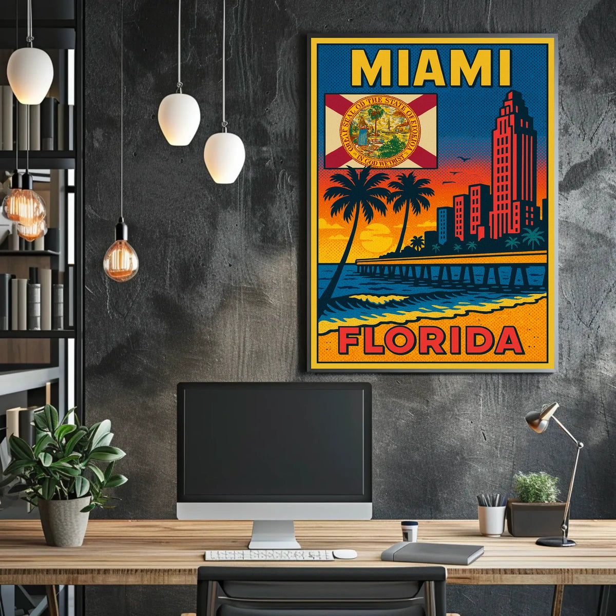 Miami, Florida Poster