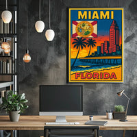 Miami, Florida Poster