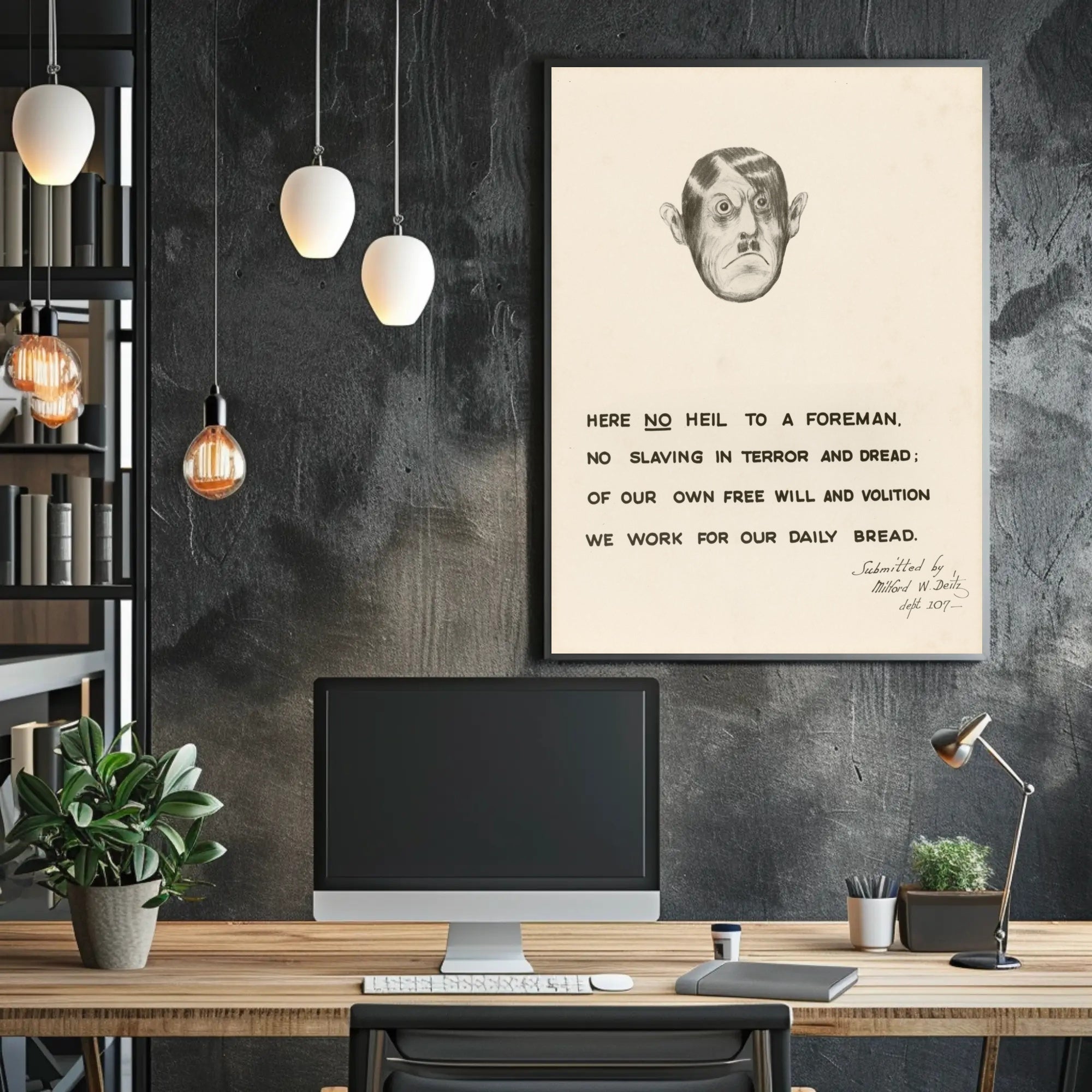 Freedom from Oppression Poster PosterGoat