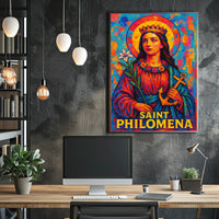 Saint Philomena Poster