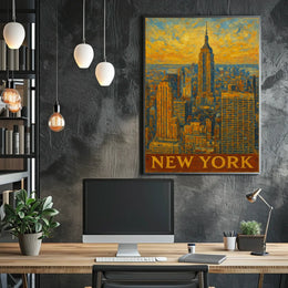 New York Skyline Poster