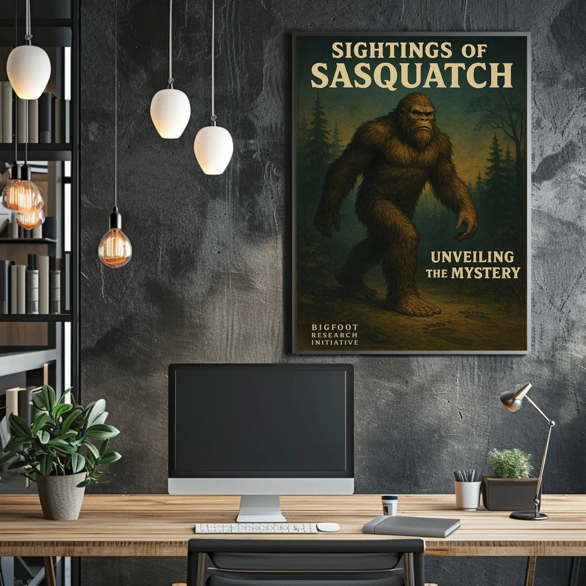 Sightings Of Sasquatch Poster