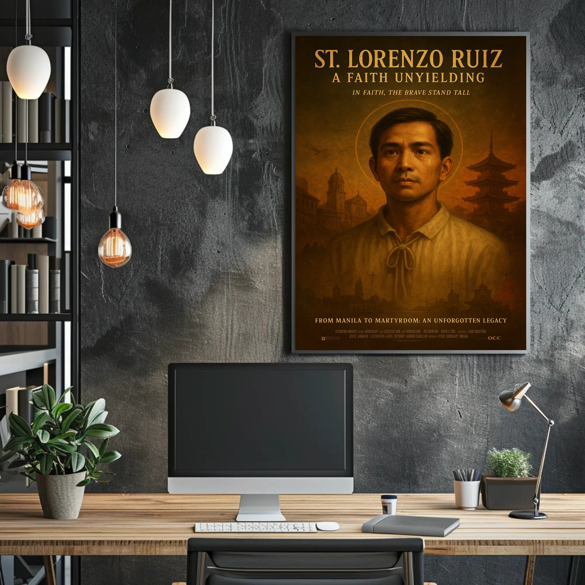 St. Lorenzo Ruiz A Faith Unyielding Poster PosterGoat