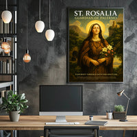 St. Rosalia Guardian of Palermo Poster PosterGoat