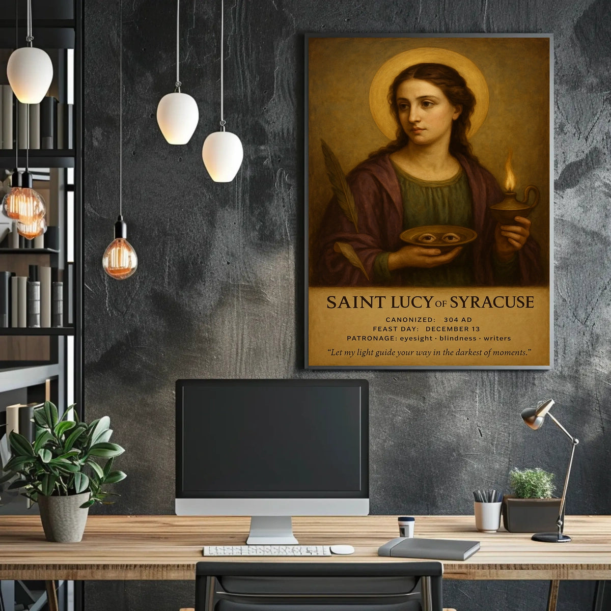 Saint Lucy of Syracuse Poster
