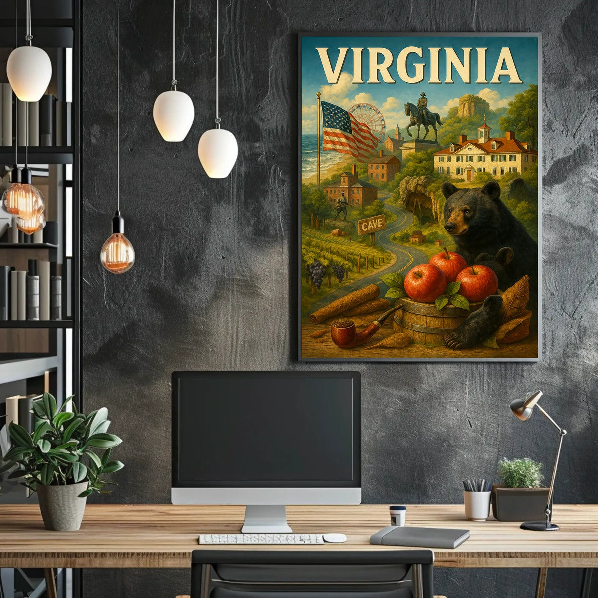 Discover Virginia Poster