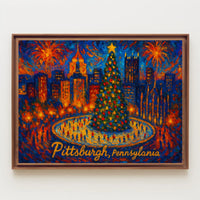 Pittsburgh Holiday Celebration Poster