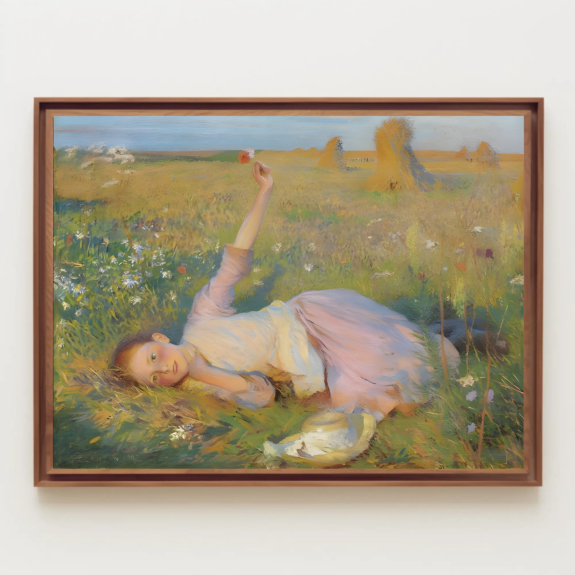 Serene Summer Day Poster