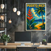 Puerto Rico Paradise Poster