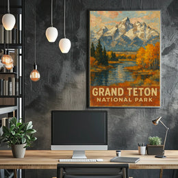 Grand Teton National Park Poster