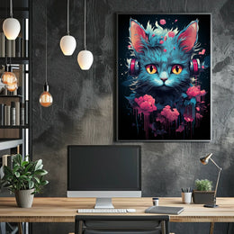 Feline Fantasy Poster