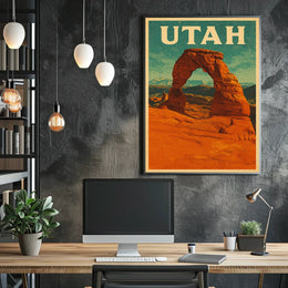 Utahs Natural Beauty Poster