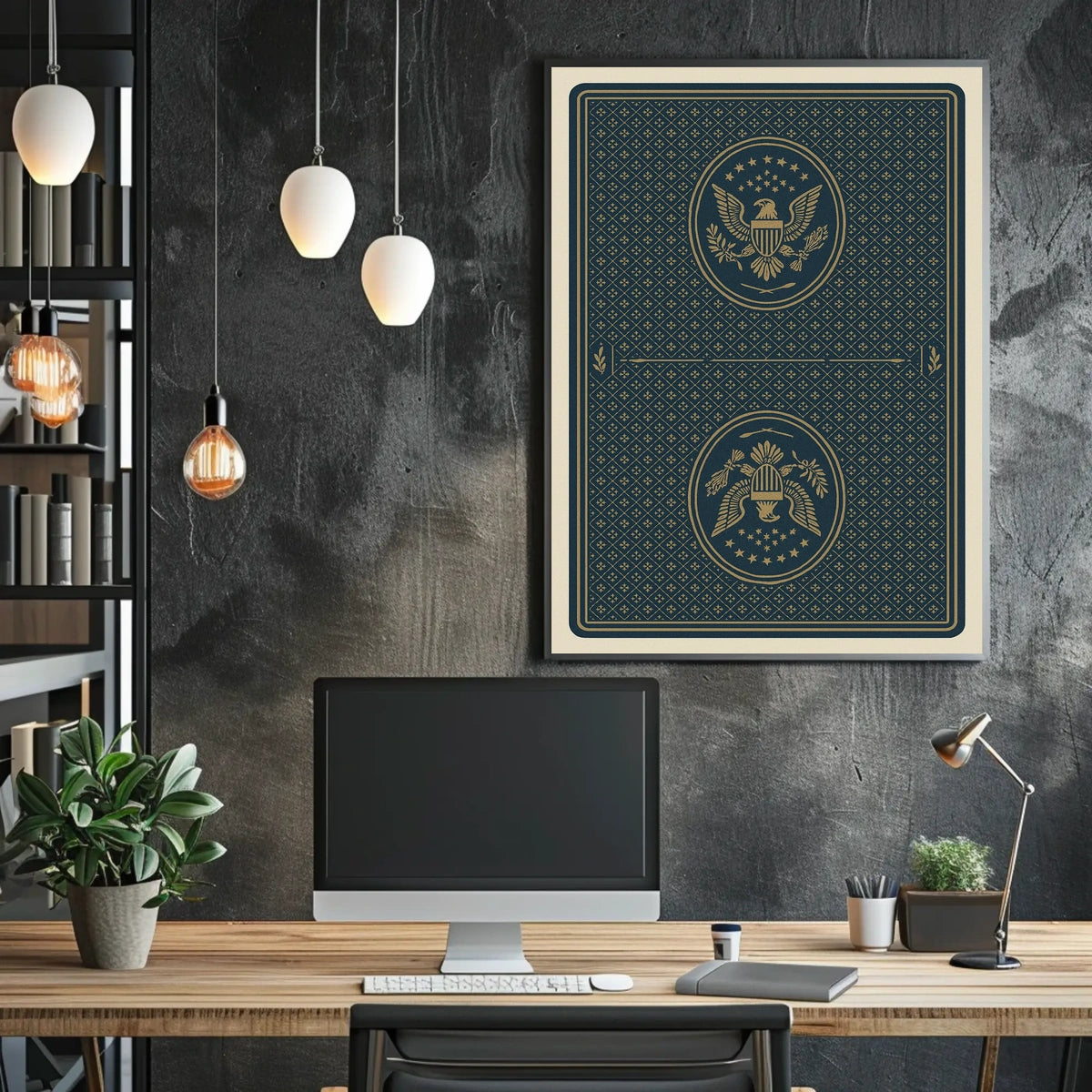 Presidential Emblem Design Art Concept For History Lovers Poster