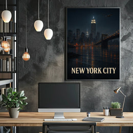New York City Skyline Poster