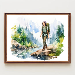 Journey Through Nature Poster