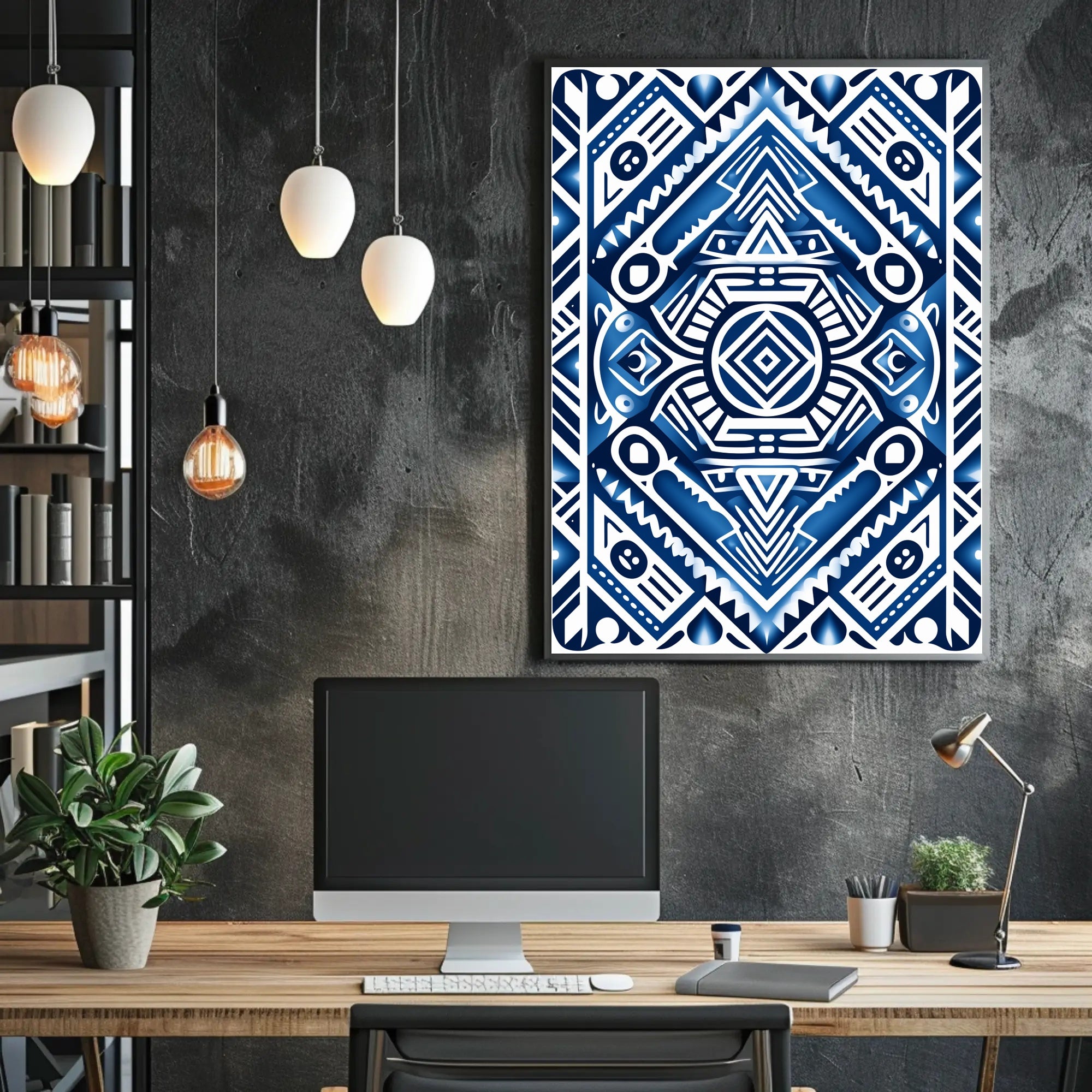 Geometric Harmony Poster