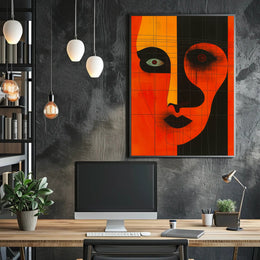 Abstract Expression Poster Modern Minimalist Wall Art