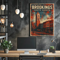 Brookings, South Dakota Poster