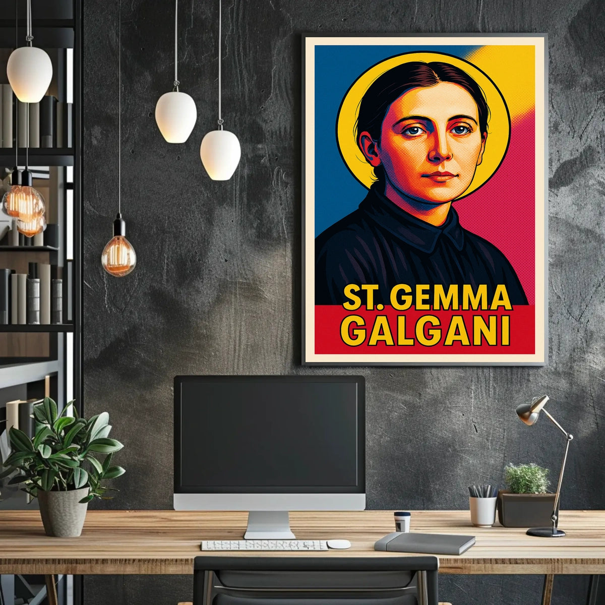 St. Gemma Galgani Poster