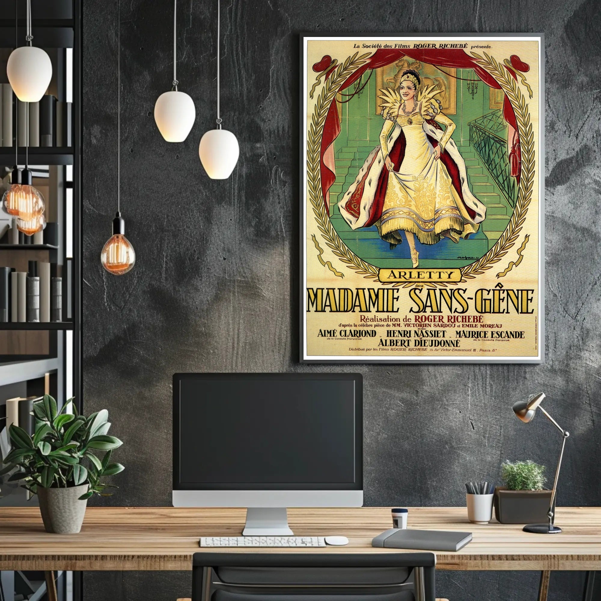 Madame Sans-Gêne Historical Theatre Art Poster
