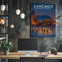 Chicago The Heart Of Winter Poster