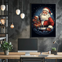 Santa Claus Holiday Cheer Poster