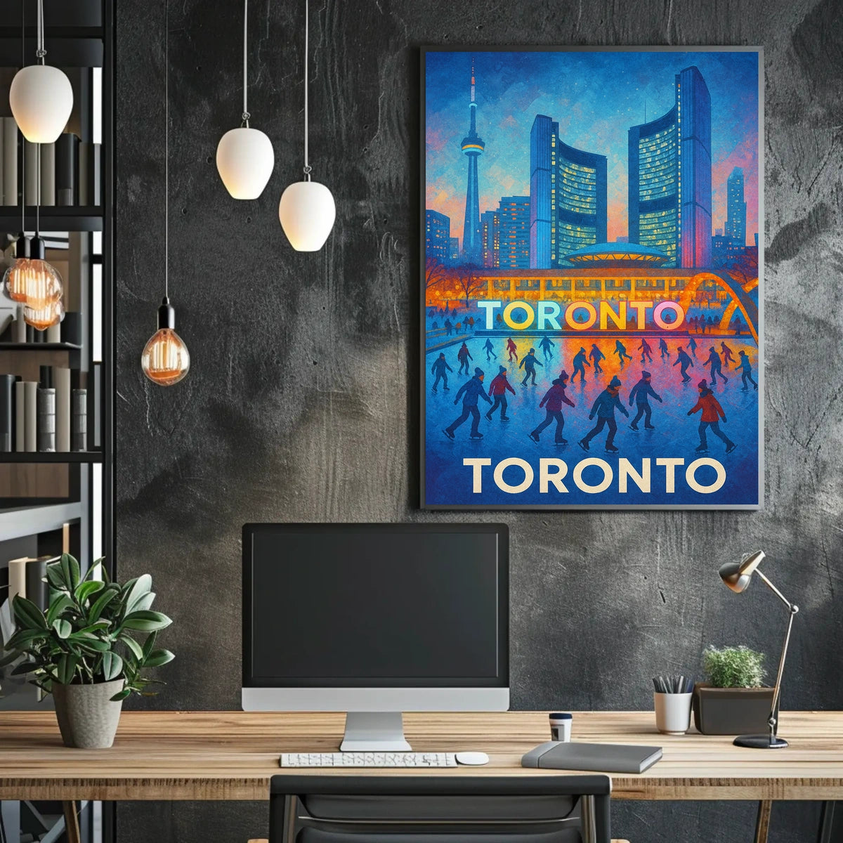 Toronto Winter Wonderland Poster
