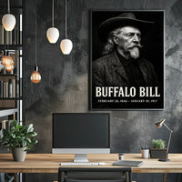 Buffalo Bill Heritage Art Print - Cultural or Heritage Poster