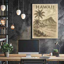 Hawaii Tropical Paradise Poster