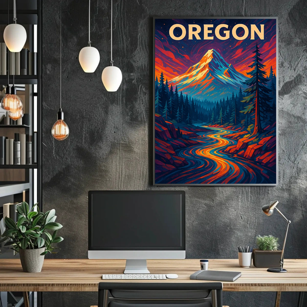 Oregon Wilderness Poster