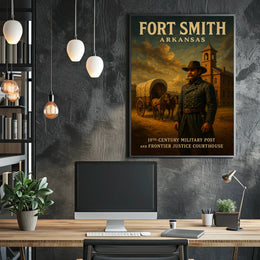 Fort Smith 19Th-Century Military Post Poster