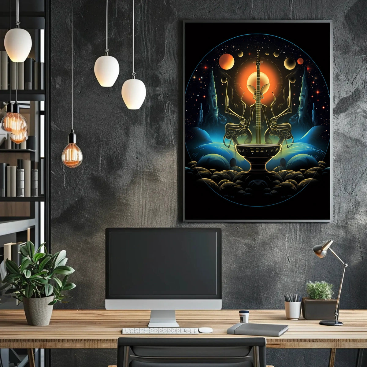 Cosmic Symphony Poster