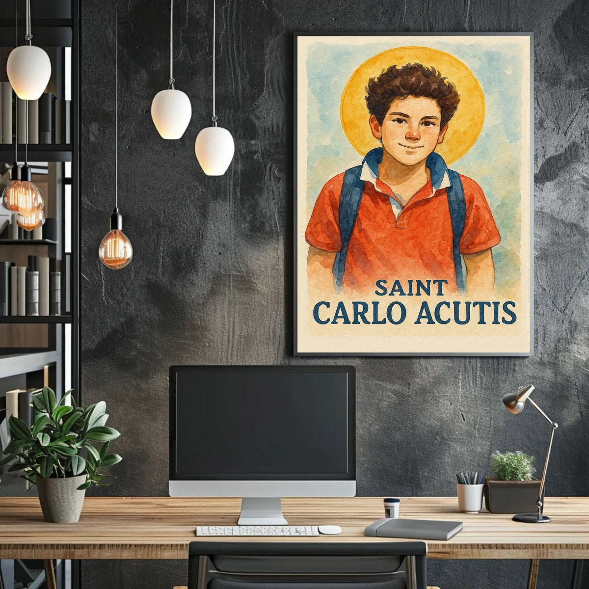 Carlo Acutis Saint Poster