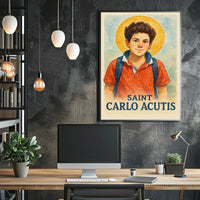 Carlo Acutis Saint Poster