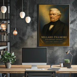 Millard Fillmore Steadfast Legacy Poster