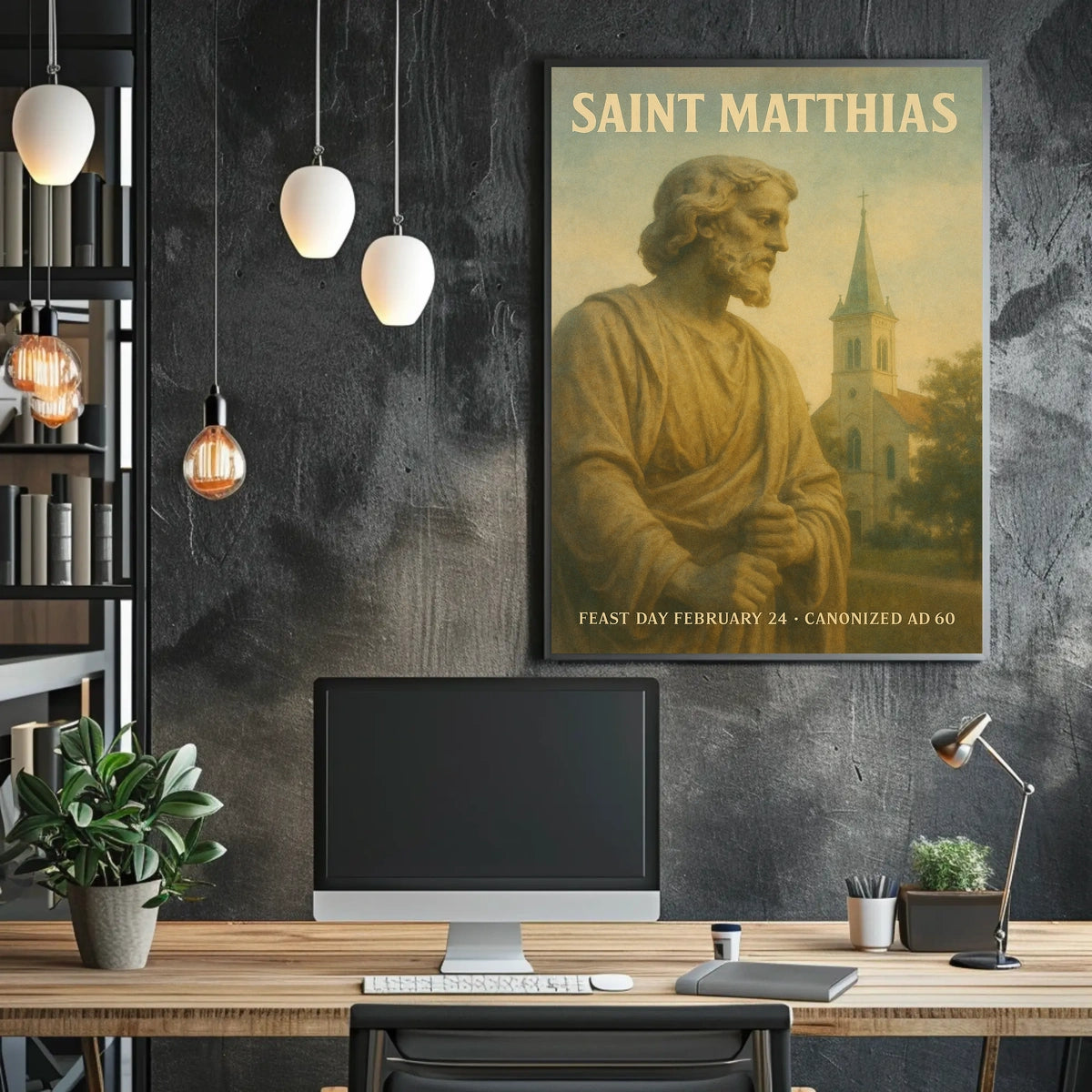 Saint Matthias Poster