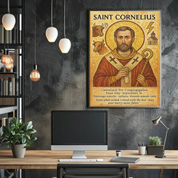 Saint Cornelius Poster PosterGoat
