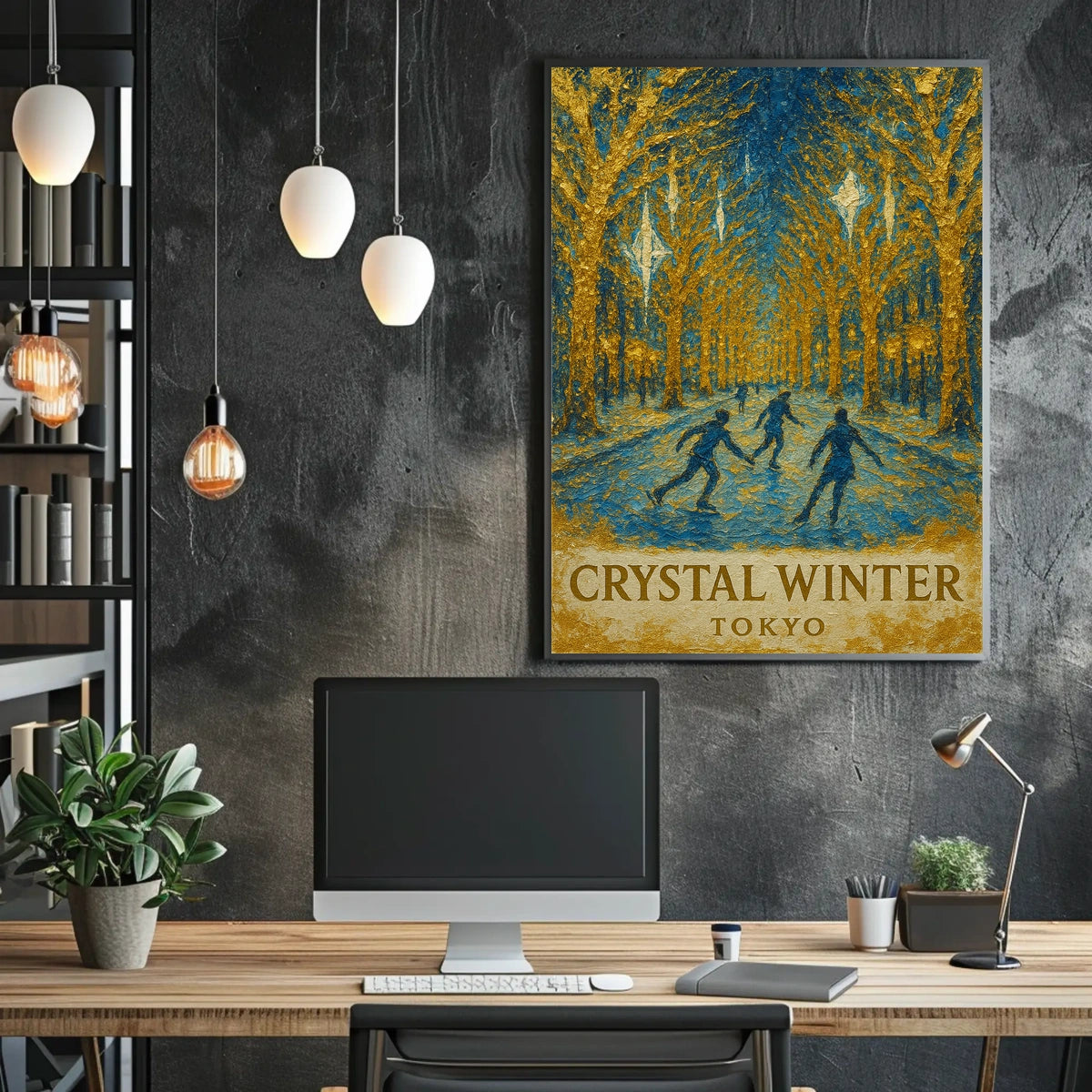 Crystal Winter In Tokyo Poster