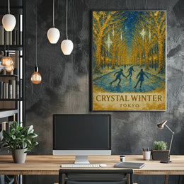 Crystal Winter In Tokyo Poster