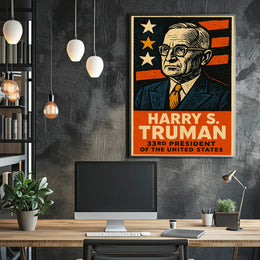 Harry S. Truman 33Rd President Poster