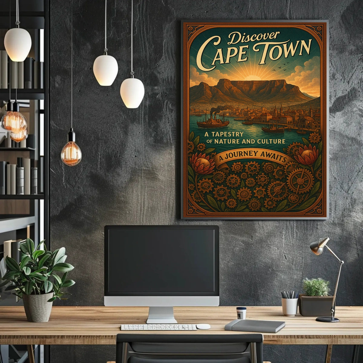 Discover Cape Town Poster